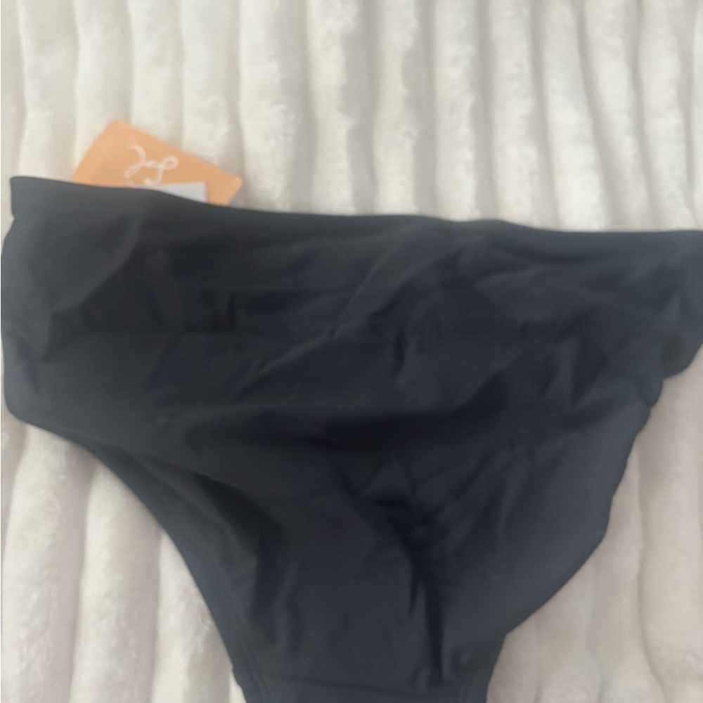 Kona Sol dark gray Bikini Bottom nwt - Picture 2 of 3